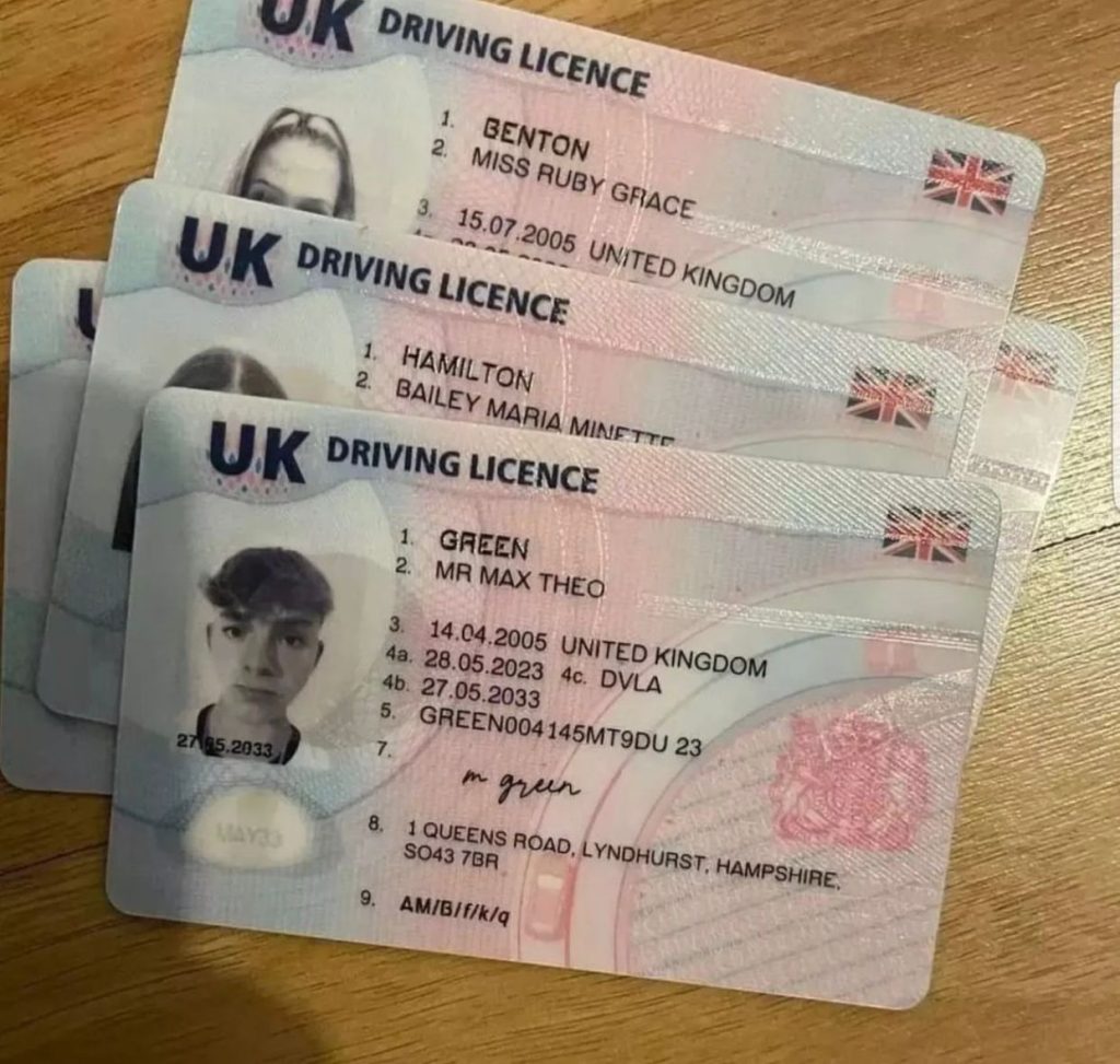 UK Driving Licence