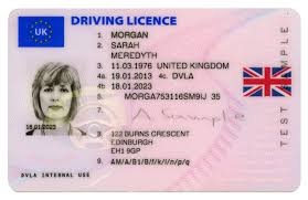 first driving licence checklist UK